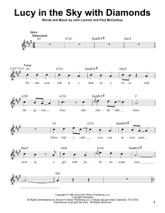 Lucy In The Sky With Diamonds von The Beatles (Download) 