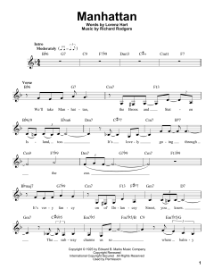 Manhattan von Richard Rodgers (Download) 