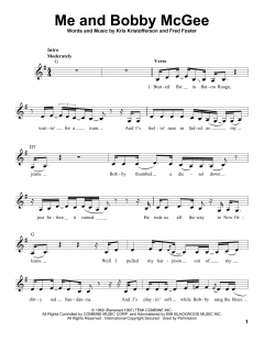 Me And Bobby McGee von Janis Joplin (Download) 