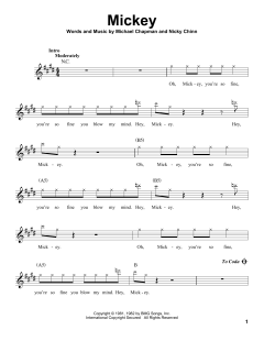 Mickey von Toni Basil (Download) 