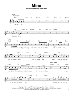 Mine von Taylor Swift (Download) 