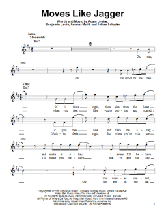 Moves Like Jagger von Maroon 5 (Download) 