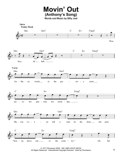 Movin' Out von Billy Joel (Download) 