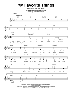 My Favorite Things von Chicago (Download) 