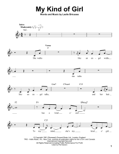 My Kind Of Girl von Matt Monro (Download) 