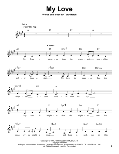 My Love von Sonny James (Download) 