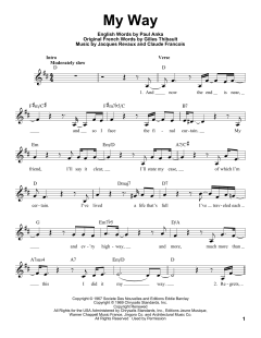 My Way von Frank Sinatra (Download) 