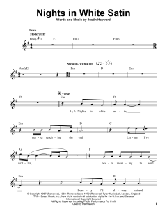 Nights In White Satin von The Moody Blues (Download) 