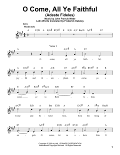 O Come, All Ye Faithful von Frederick Oakeley (Download) 