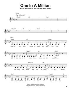 One In A Million von Miley Cyrus (Download) 