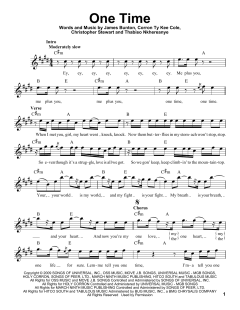 One Time von Justin Bieber (Download) 