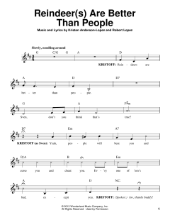 Reindeer(s) Are Better Than People von Jonathan Groff (Download) 