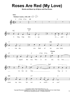 Roses Are Red, My Love von Bobby Vinton (Download) 