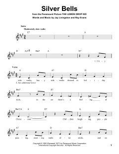 Silver Bells von Ray Evans (Download) 