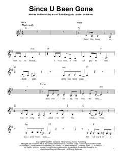 Since U Been Gone von Kelly Clarkson (Download) 