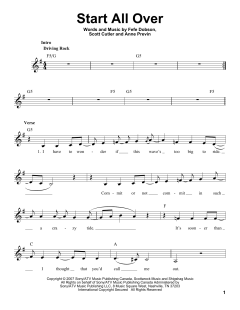 Start All Over von Miley Cyrus (Download) 