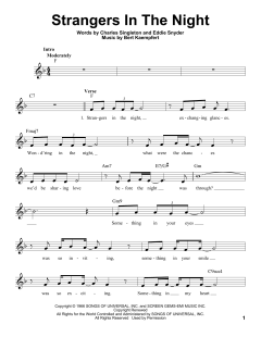 Strangers In The Night von Frank Sinatra (Download) 