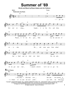 Summer Of '69 von Bryan Adams (Download) 