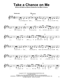 Take A Chance On Me von ABBA (Download) 