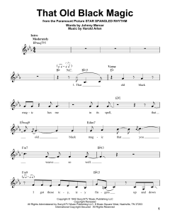 That Old Black Magic von Dean Martin (Download) 