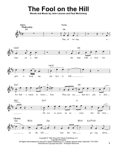 The Fool On The Hill von The Beatles (Download) 