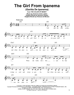 The Girl From Ipanema von Antonio Carlos Jobim (Download) 