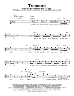 Treasure von Bruno Mars (Download) 