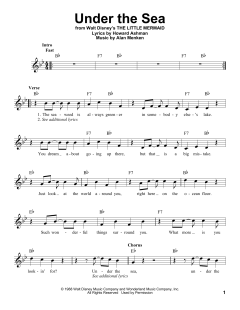 Under The Sea von Alan Menken (Download) 