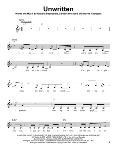 Unwritten von Natasha Bedingfield (Download) 