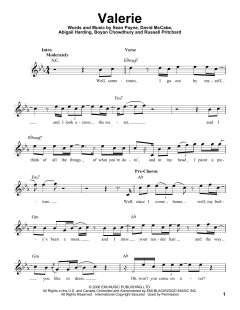 Valerie von Amy Winehouse (Download) 