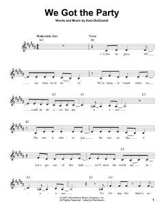 We Got The Party von Miley Cyrus (Download) 