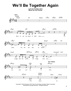We'll Be Together Again von Carl Fischer (Download) 