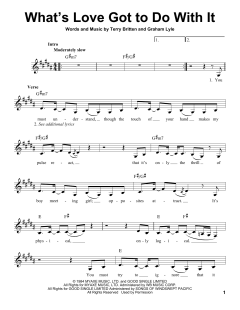 What's Love Got To Do With It von Tina Turner (Download) 