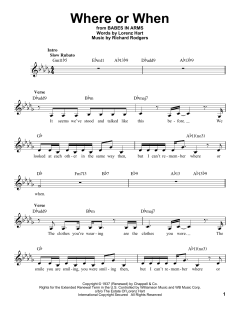 Where Or When von Dion & The Belmonts (Download) 