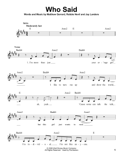 Who Said von Miley Cyrus (Download) 