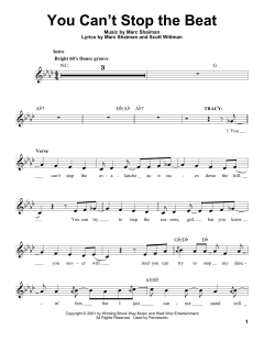 You Can't Stop The Beat von Marc Shaiman (Download) 
