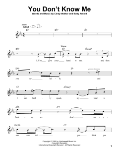 You Don't Know Me von Ray Charles (Download) 