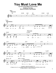 You Must Love Me von Madonna (Download) 