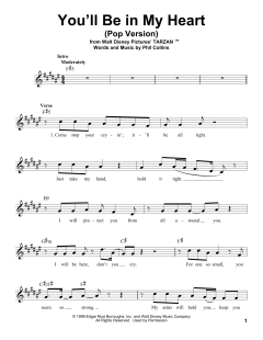 You'll Be In My Heart von Phil Collins (Download) 