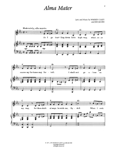 Alma Mater von Warren Casey (Download) 