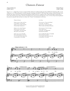 Chanson D'Amour von Gabriel Fauré (Download) 