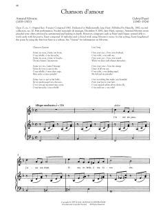 Chanson D'Amour von Gabriel Fauré (Download) 