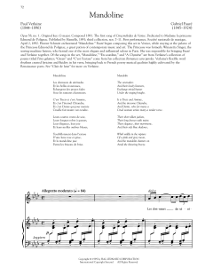 Cinq Melodies De Venise: Mandoline von Gabriel Fauré (Download) 