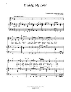 Freddy, My Love von Warren Casey (Download) 