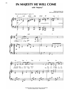 In Majesty He Will Come von Sandi Patty (Download) 