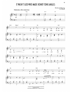 It Wasn't God Who Made Honky Tonk Angels von Patsy Cline (Download) 