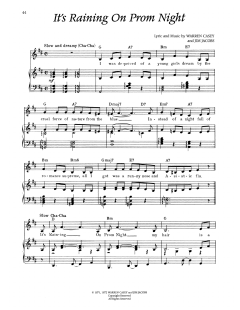 It's Raining On Prom Night von Warren Casey (Download) 