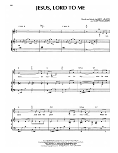 Jesus, Lord To Me von Sandi Patti (Download) 