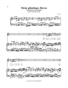 Mein Glaubiges Herze von Johann Sebastian Bach (Download) 
