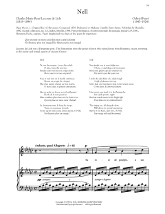 Nell von Gabriel Fauré (Download) 